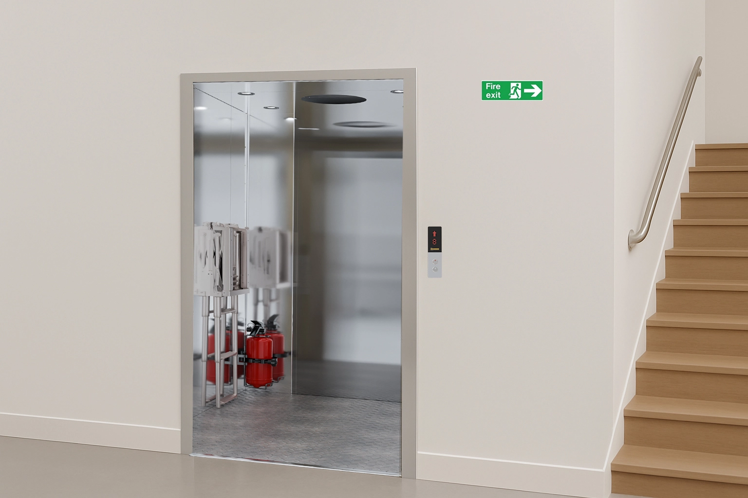 Fire Evacuation Lift Perspective